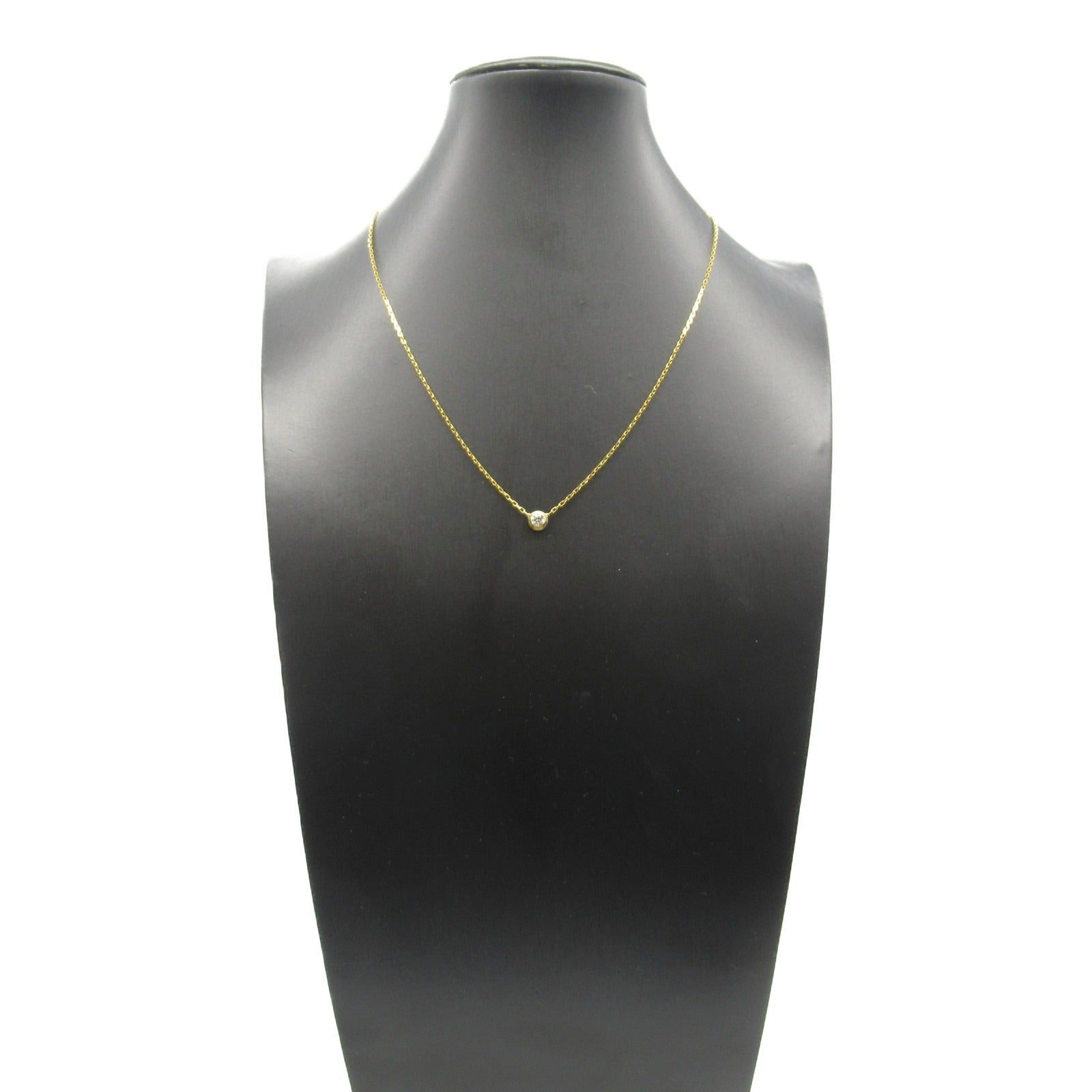 Cartier Cartier Amour Large Necklace Diamond K18 (Yellow Gold) Clear Size ONE SIZE - 7 Thumbnail