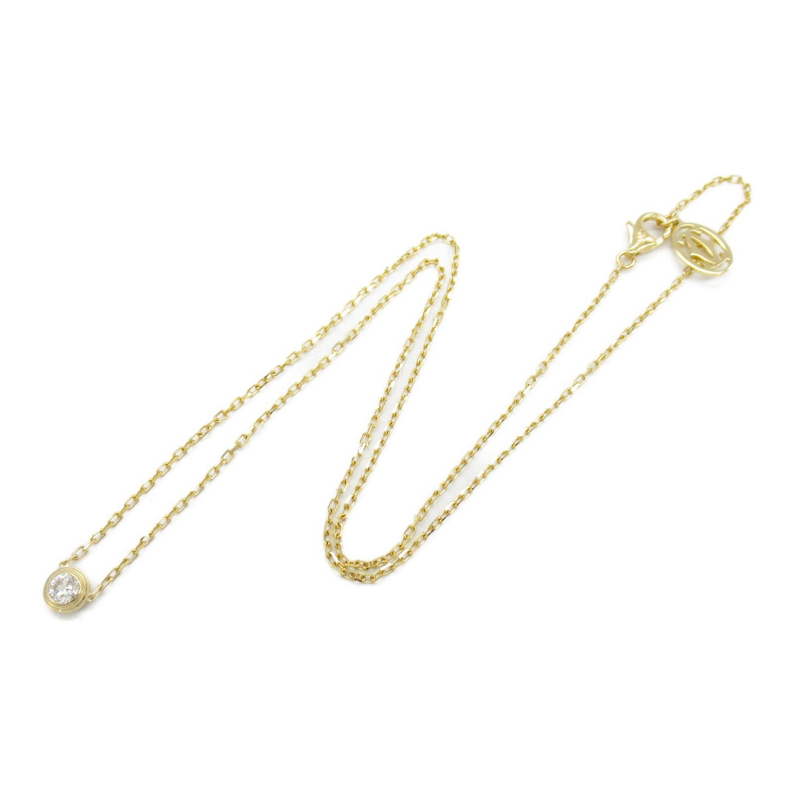 Cartier Cartier Amour Large Necklace Diamond K18 (Yellow Gold) Clear Size ONE SIZE - 3 Thumbnail