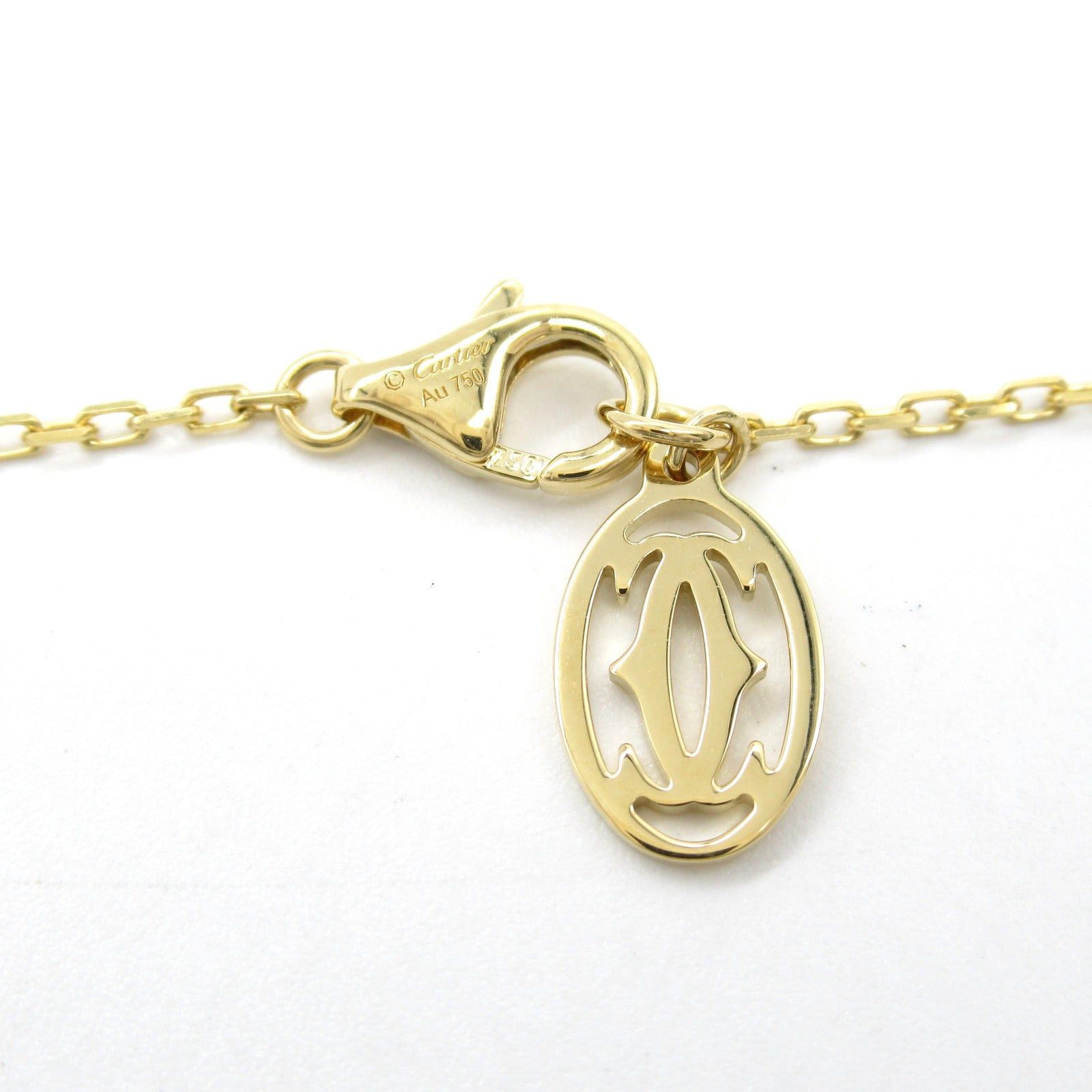 Cartier Cartier Amour Large Necklace Diamond K18 (Yellow Gold) Clear Size ONE SIZE - 4 Thumbnail