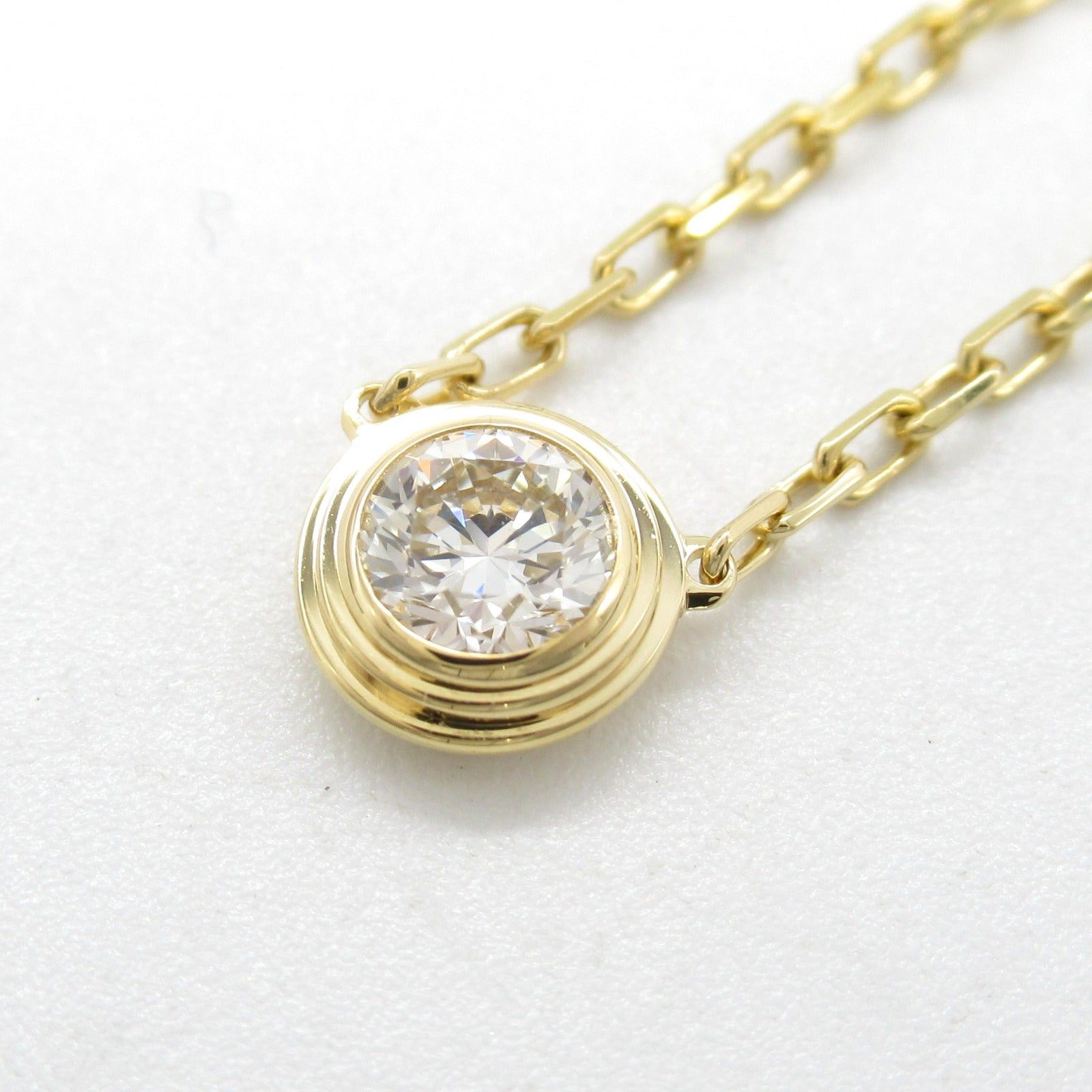 Cartier Cartier Amour Large Necklace Diamond K18 (Yellow Gold) Clear Size ONE SIZE - 5 Thumbnail