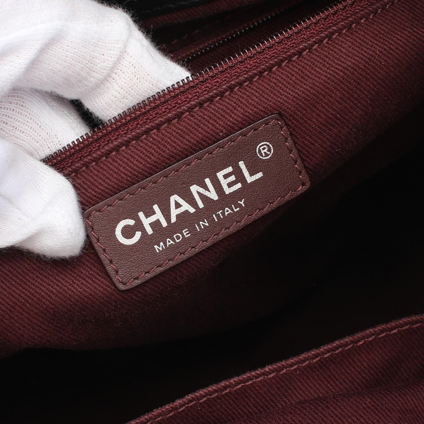 Chanel Chanel In The Mix Chain Shoulder Bag Leather Black Gray Green Silver Hardware Size ONE SIZE - 4 Thumbnail