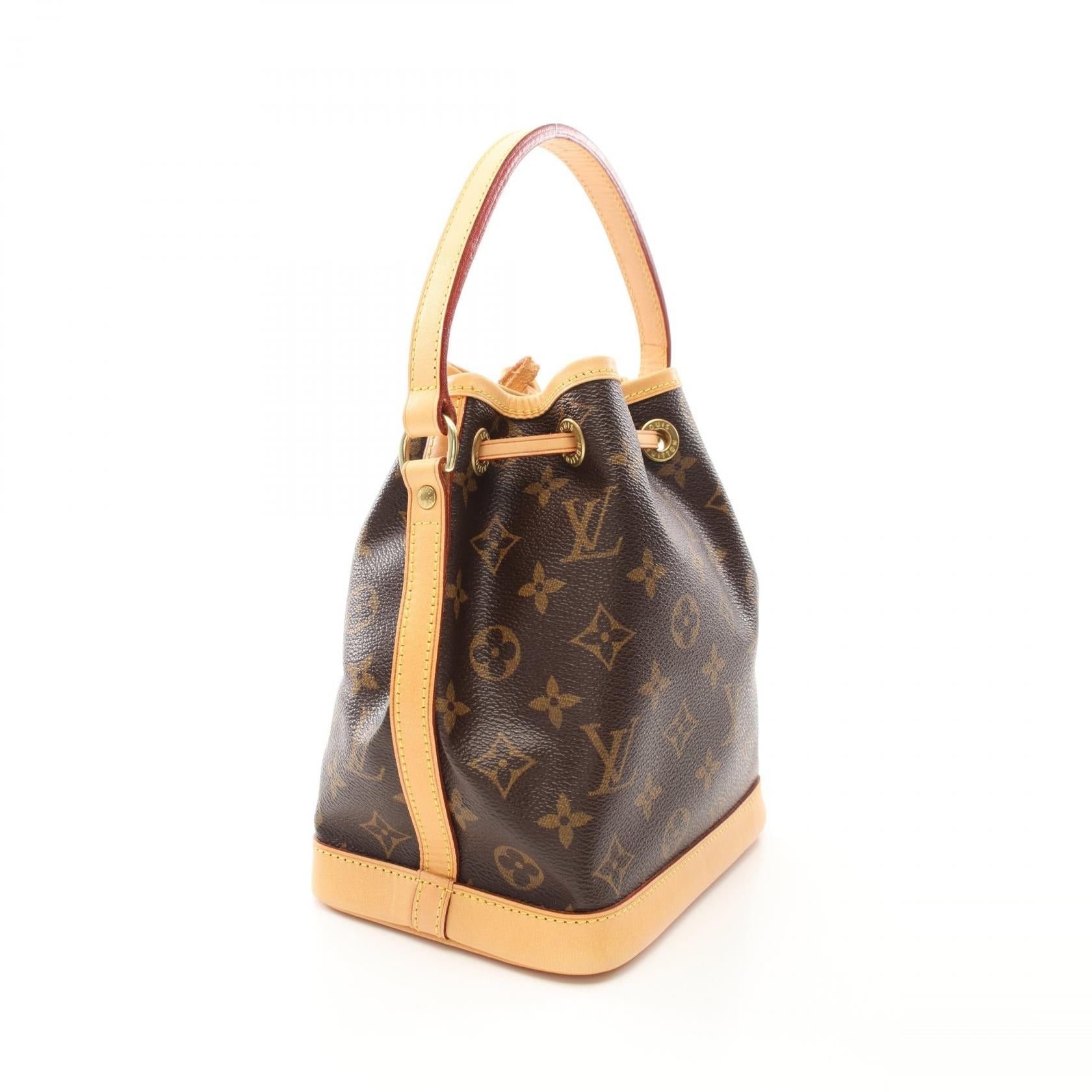 Louis Vuitton Louis Vuitton Mininoe Monogram Handbag Leather Brown Size ONE SIZE - 2 Thumbnail