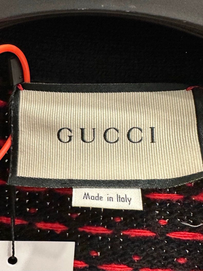 Gucci Gucci Black Knit Cardigan with Pattern Size US S / EU 44-46 / 1 - 3 Thumbnail