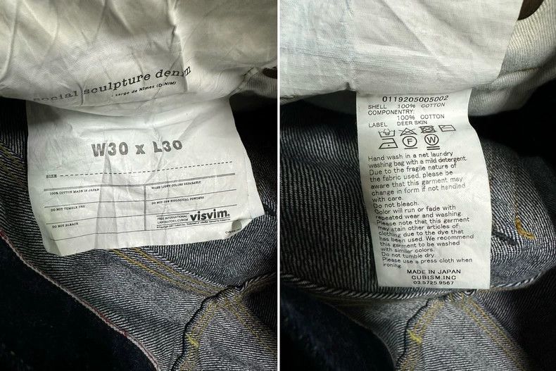Visvim Visvim Social Sculpture Denim Pants W30xL30 Size US 30 / EU 46 - 9 Thumbnail