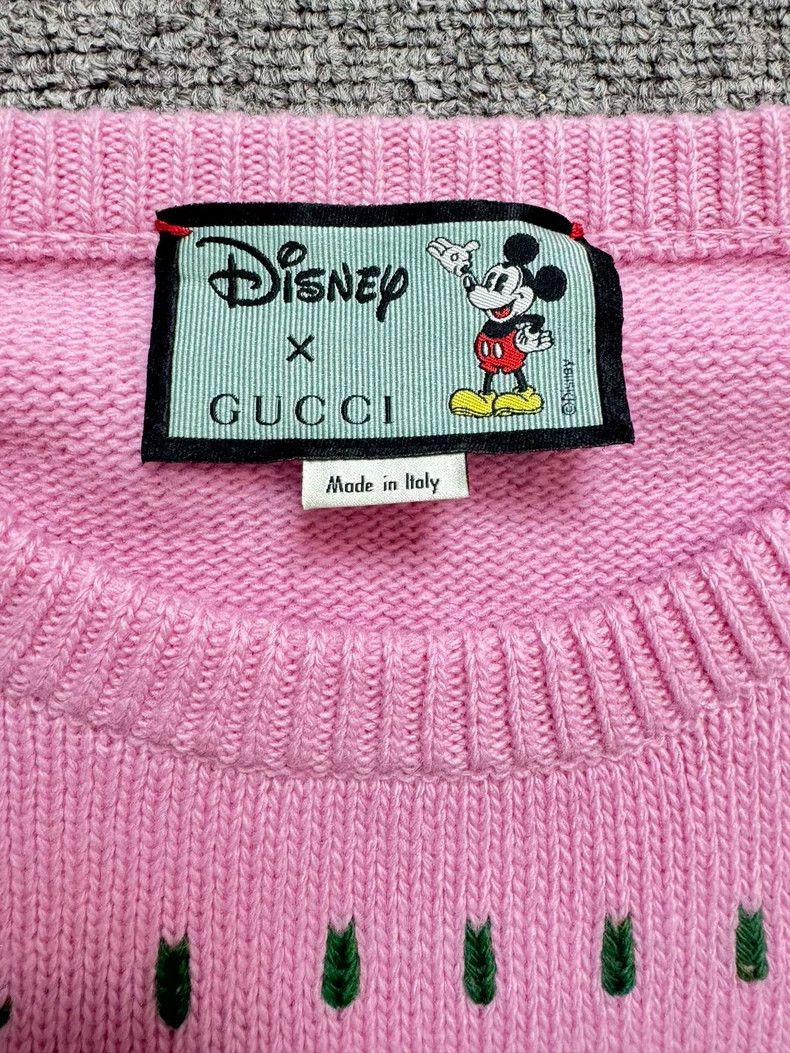 Gucci Gucci Pink Mickey Mouse Sweater Size Small Size US S / EU 44-46 / 1 - 4 Thumbnail