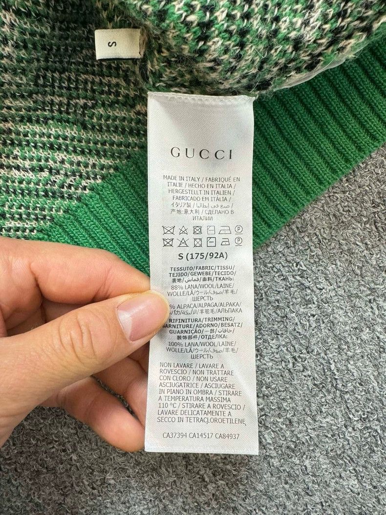 Gucci Gucci Disney Green Mickey Knit Sweater Size US S / EU 44-46 / 1 - 5 Thumbnail