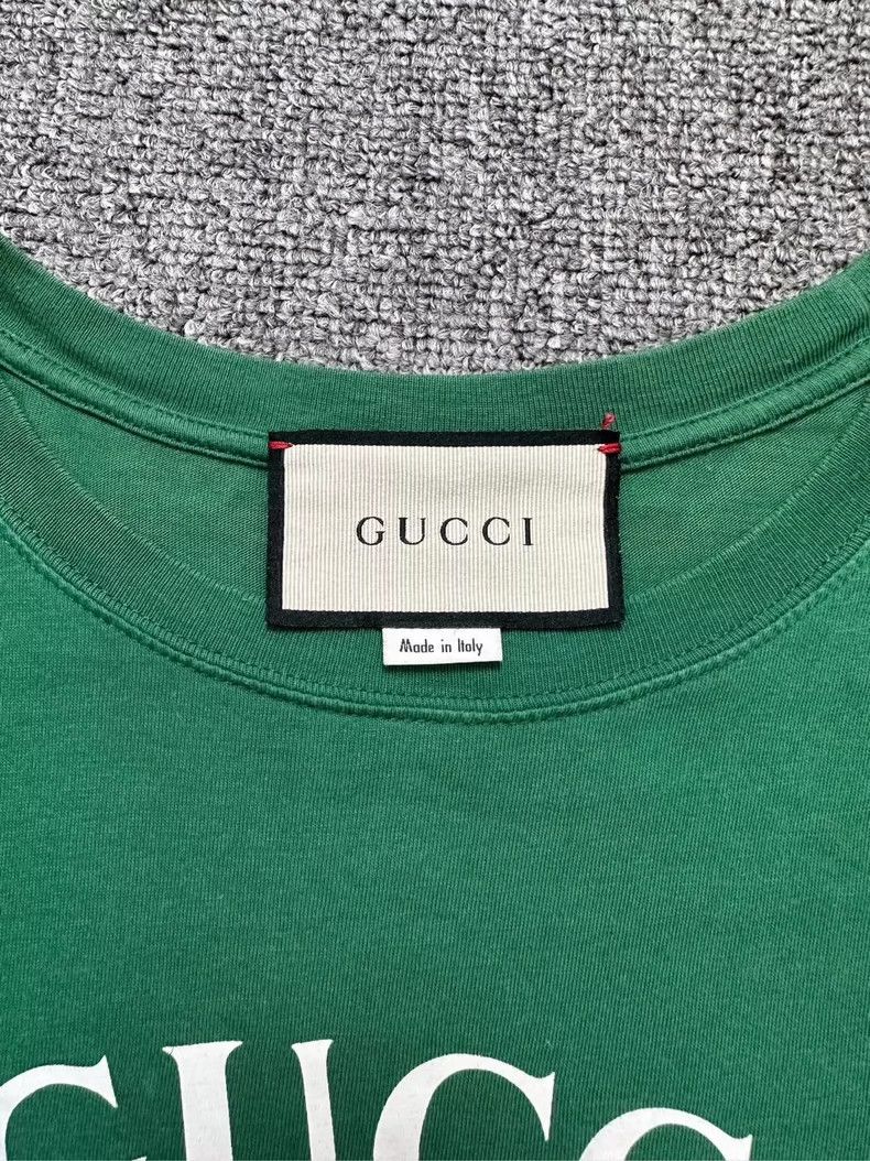 Gucci Gucci Green Short Sleeve T-Shirt Size US XS / EU 42 / 0 - 3 Thumbnail