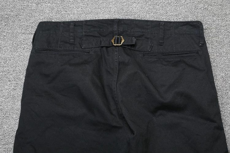 パンツ visvim HIGH WATER CHINO BLACK 3 Visvim High-Water Chino Pants Black Color