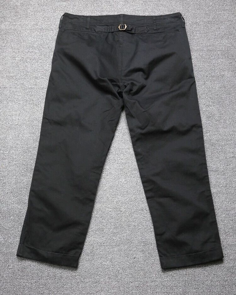 Visvim VISVIM High-Water Black Cropped Pants Size US 30 / EU 46 - 2 Thumbnail