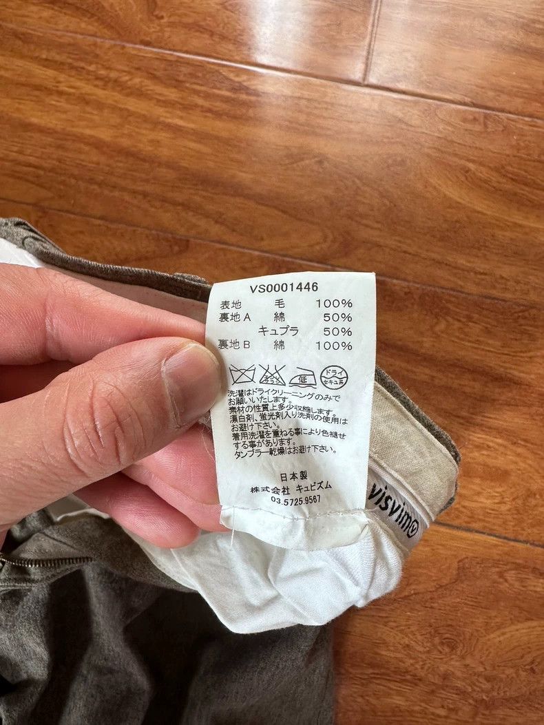 Visvim Visvim High Water Slacks in Gray Color Size US 30 / EU 46 - 4 Thumbnail