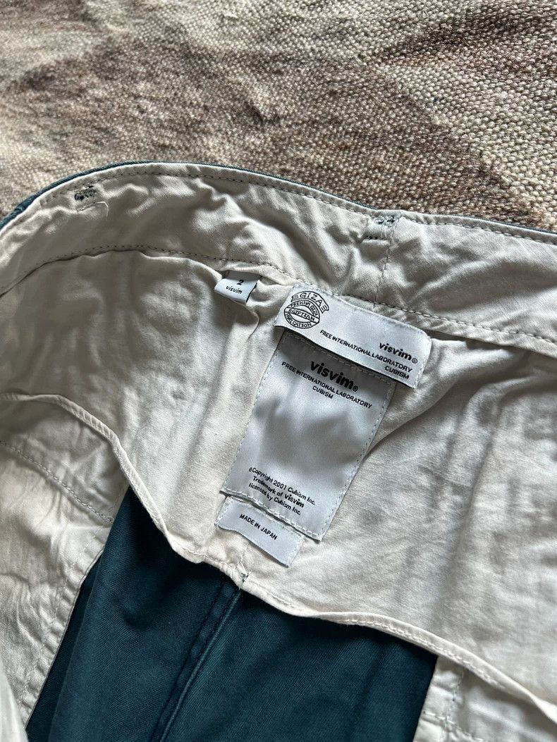 Visvim Visvim Highwater Giza Chino Pants in Green Size US 32 / EU 48 - 3 Thumbnail