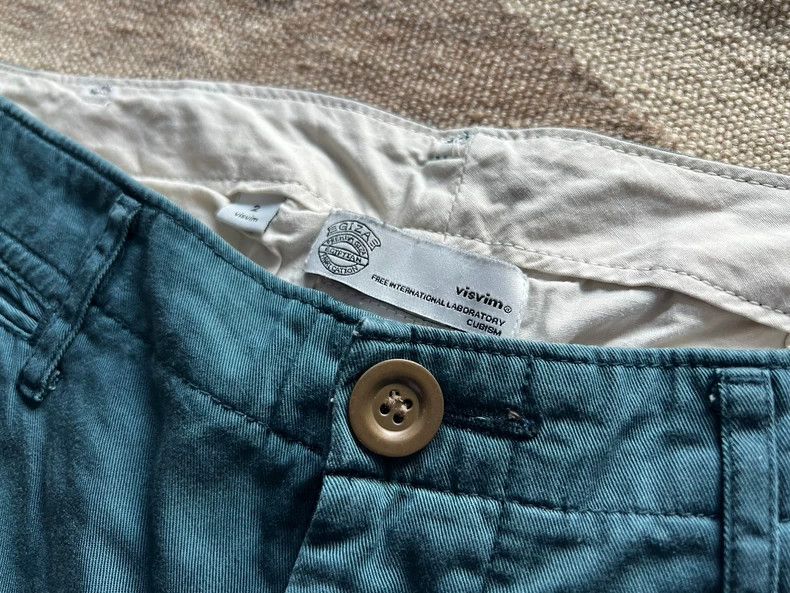Visvim Visvim Highwater Giza Chino Pants in Green Size US 32 / EU 48 - 2 Thumbnail