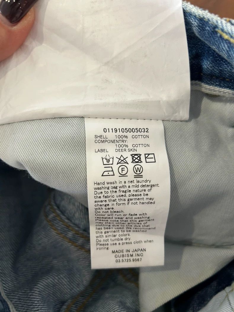 Visvim VISVIM Distressed Wash Denim Pants 19SS Size US 32 / EU 48 - 4 Thumbnail