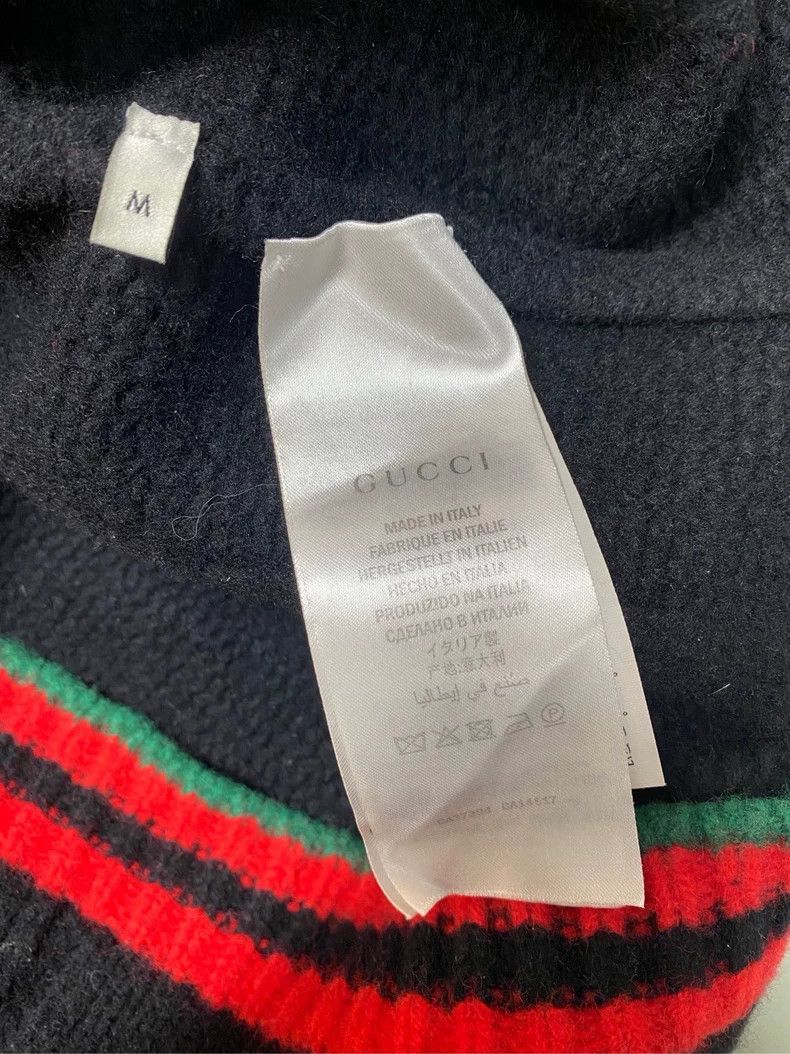 Gucci Gucci Color Block Knit Sweater Size US M / EU 48-50 / 2 - 5 Thumbnail