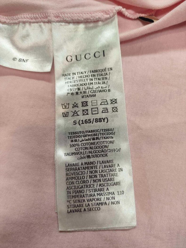 Gucci Gucci Pink Banana Cat Logo Short Sleeve T-Shirt Size US S / EU 44-46 / 1 - 5 Thumbnail