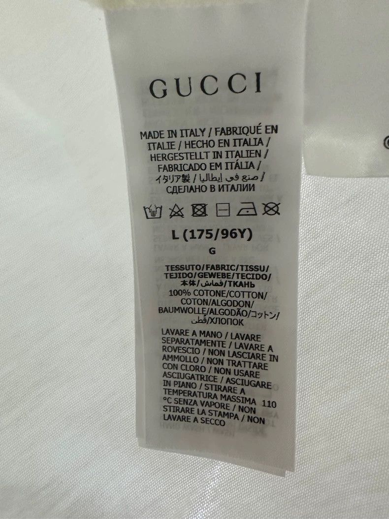 Gucci Gucci Cartoon Print Short Sleeve T-Shirt Size US L / EU 52-54 / 3 - 6 Thumbnail