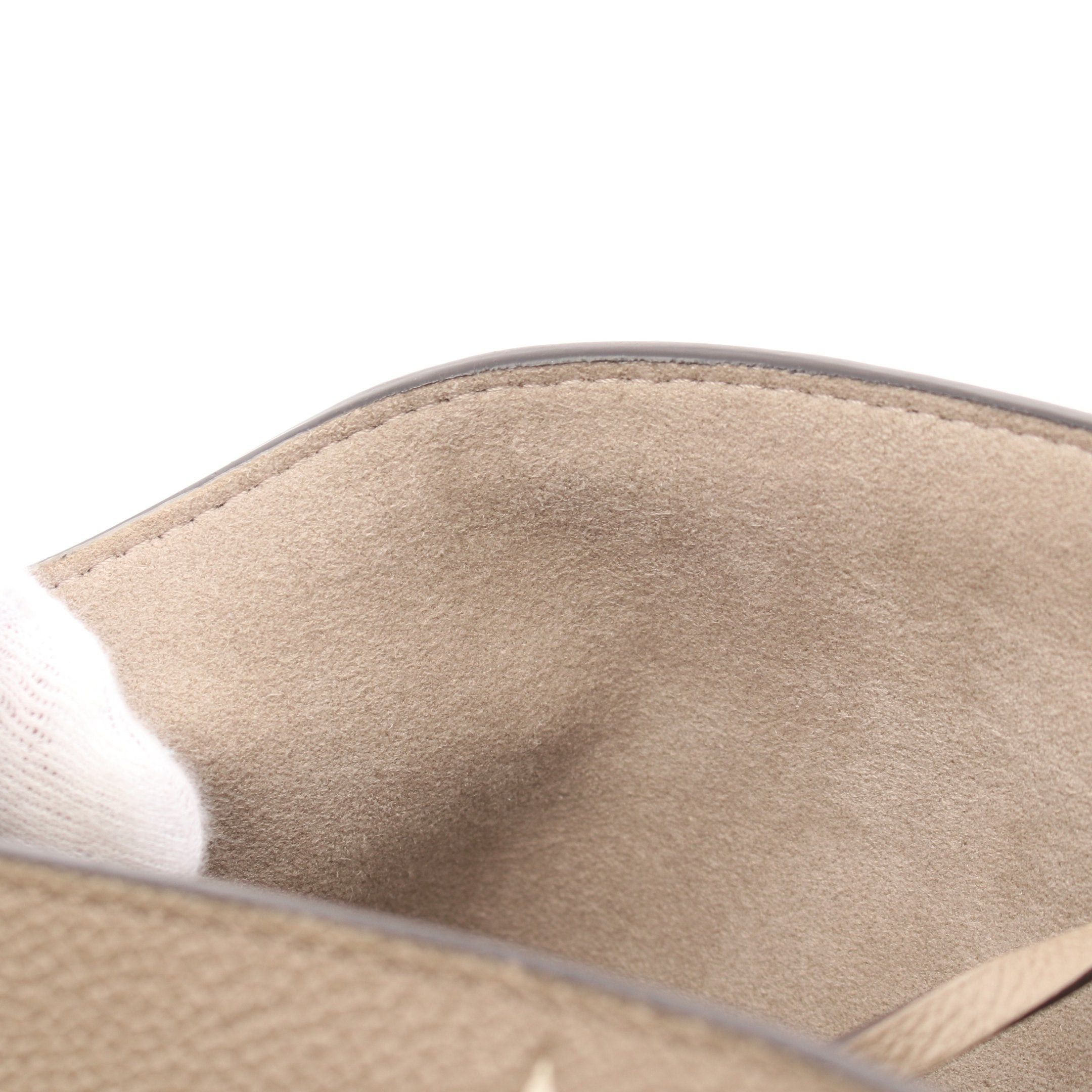 Louis Vuitton Louis Vuitton Neo Noe Mm Bicolor Monogram Empreinte Tourterelle Claim Shoulder Bag Leather Gray Beige Light Size ONE SIZE - 5 Thumbnail