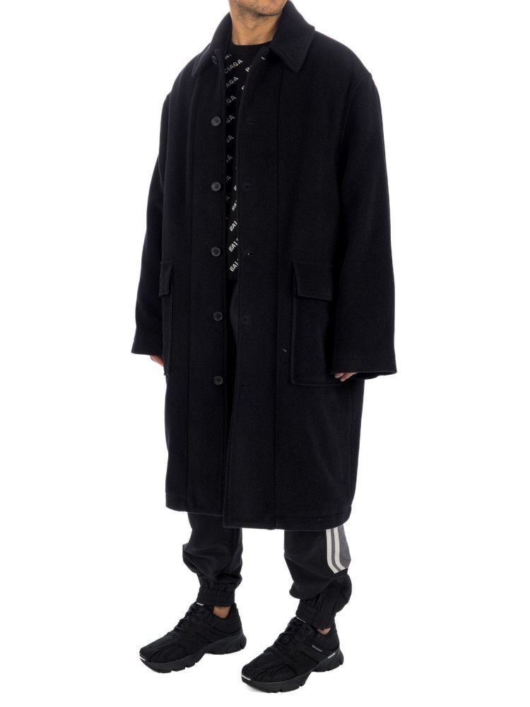 Balenciaga Deconstructed Carcoat in Black Size US XL / EU 56 / 4 - 3 Thumbnail