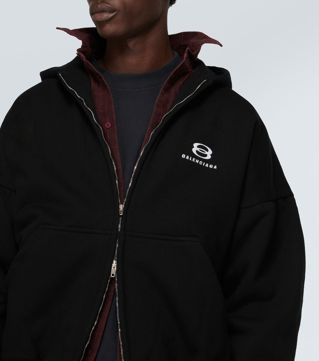 Balenciaga $5.5K VALUE Unity Sports Icon layered oversized hoodie Size US S / EU 44-46 / 1 - 4 Thumbnail
