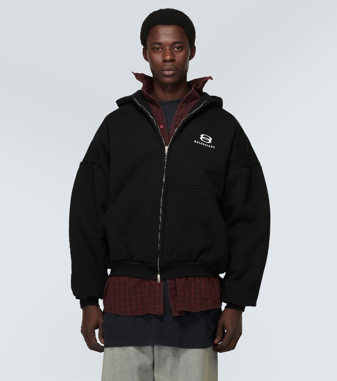 Balenciaga $5.5K VALUE Unity Sports Icon layered oversized hoodie Size US M / EU 48-50 / 2 - 2 Thumbnail