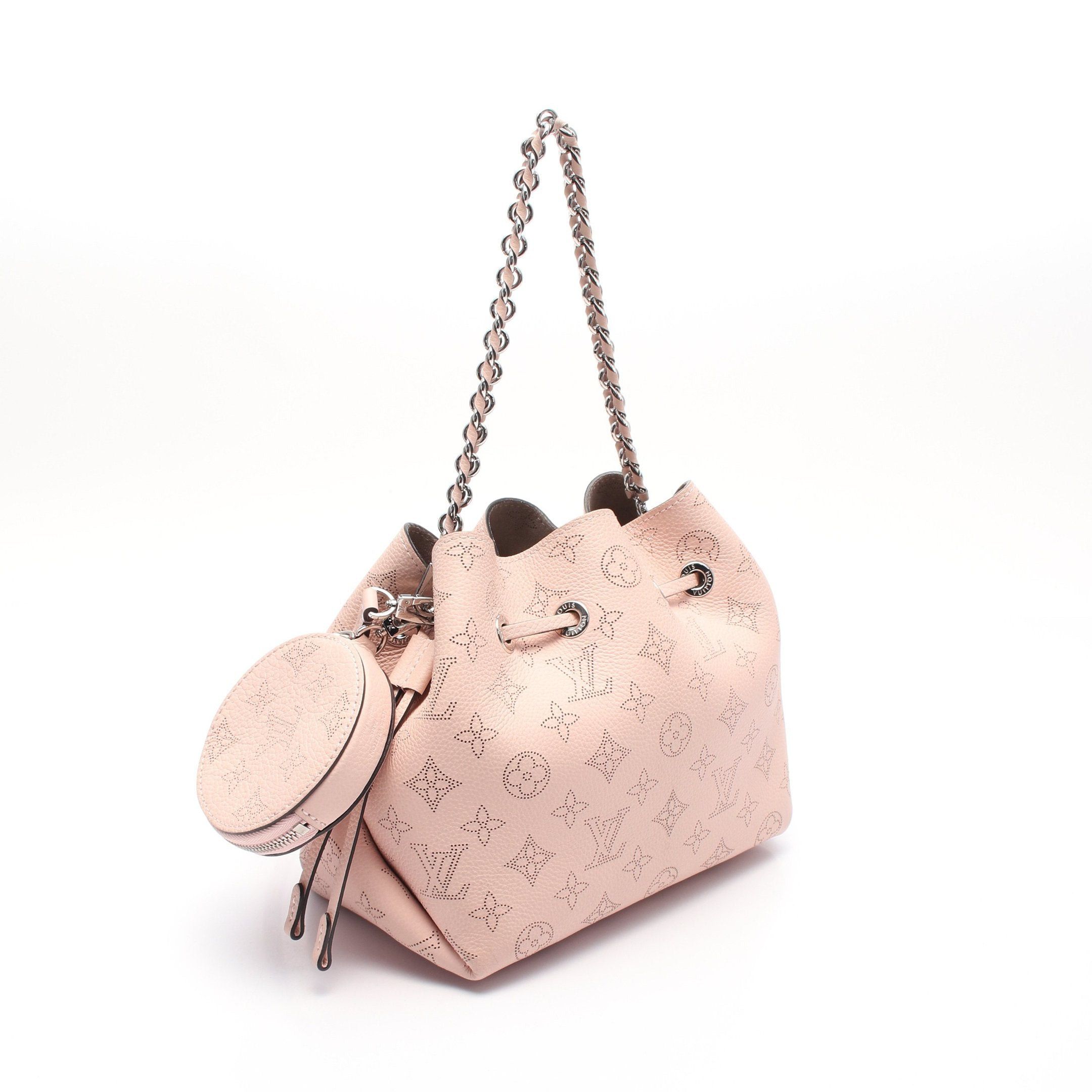 Louis Vuitton Louis Vuitton Bella Mahina Rose Jasmine Chain Handbag Leather Pink Size ONE SIZE - 2 Thumbnail
