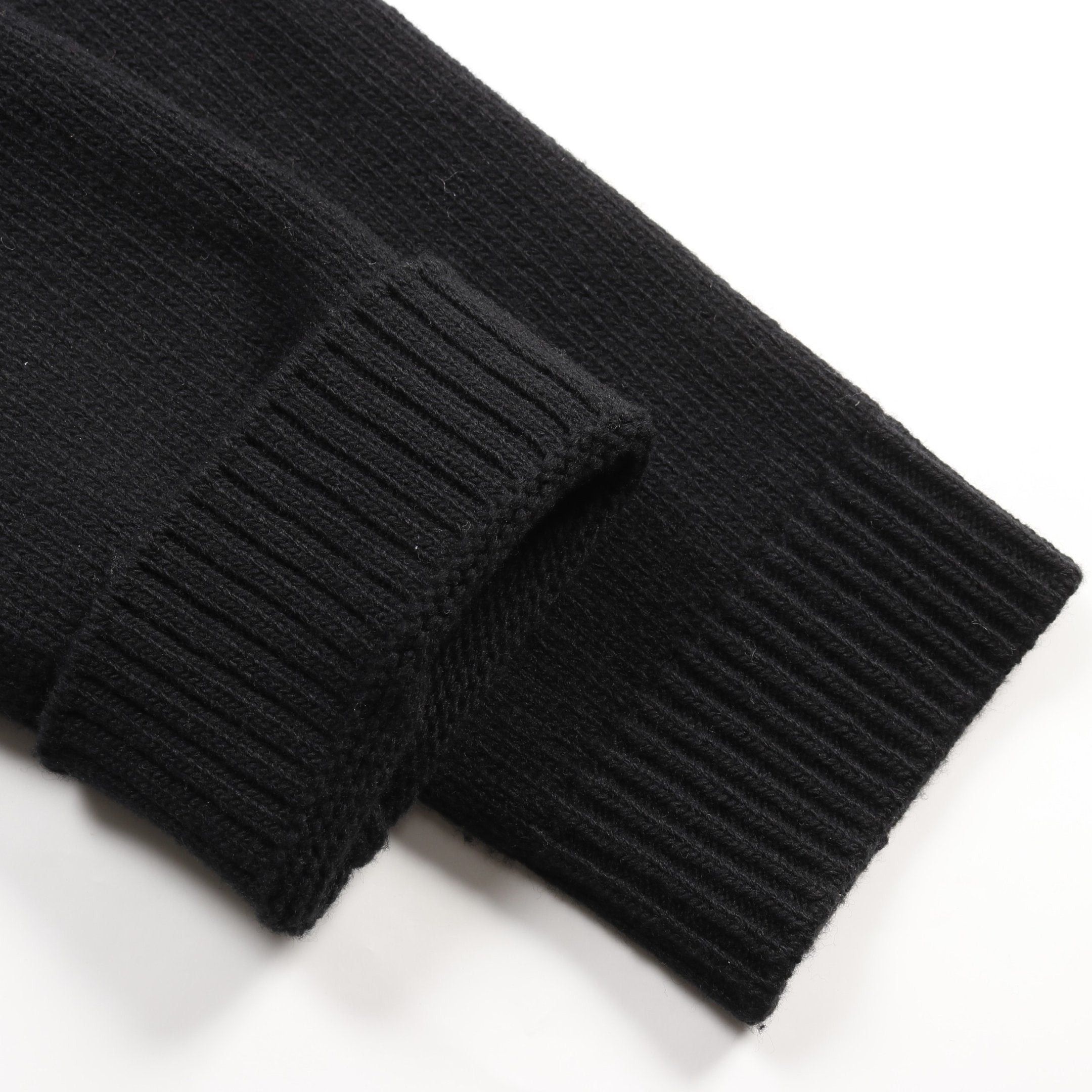 Gucci Gucci Intarsia Wool Top Knit Logo Black Size ONE SIZE - 7 Thumbnail