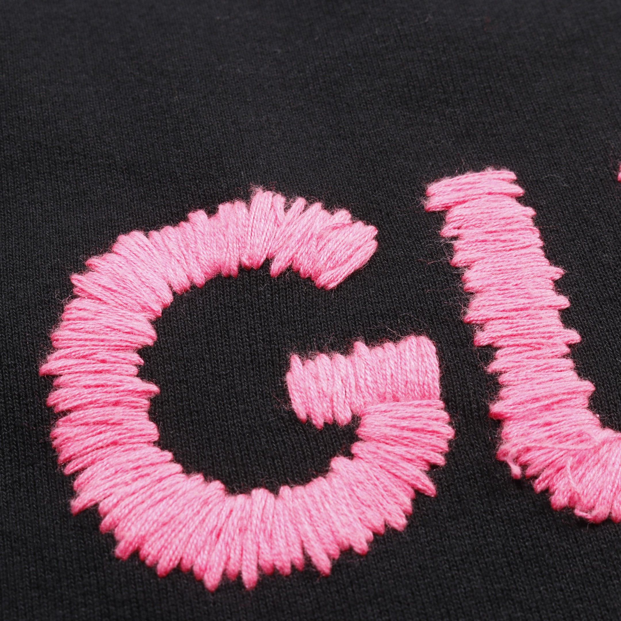 Gucci Gucci Sweatshirt Turtleneck Logo Embroidery Cotton Black Size ONE SIZE - 10 Thumbnail
