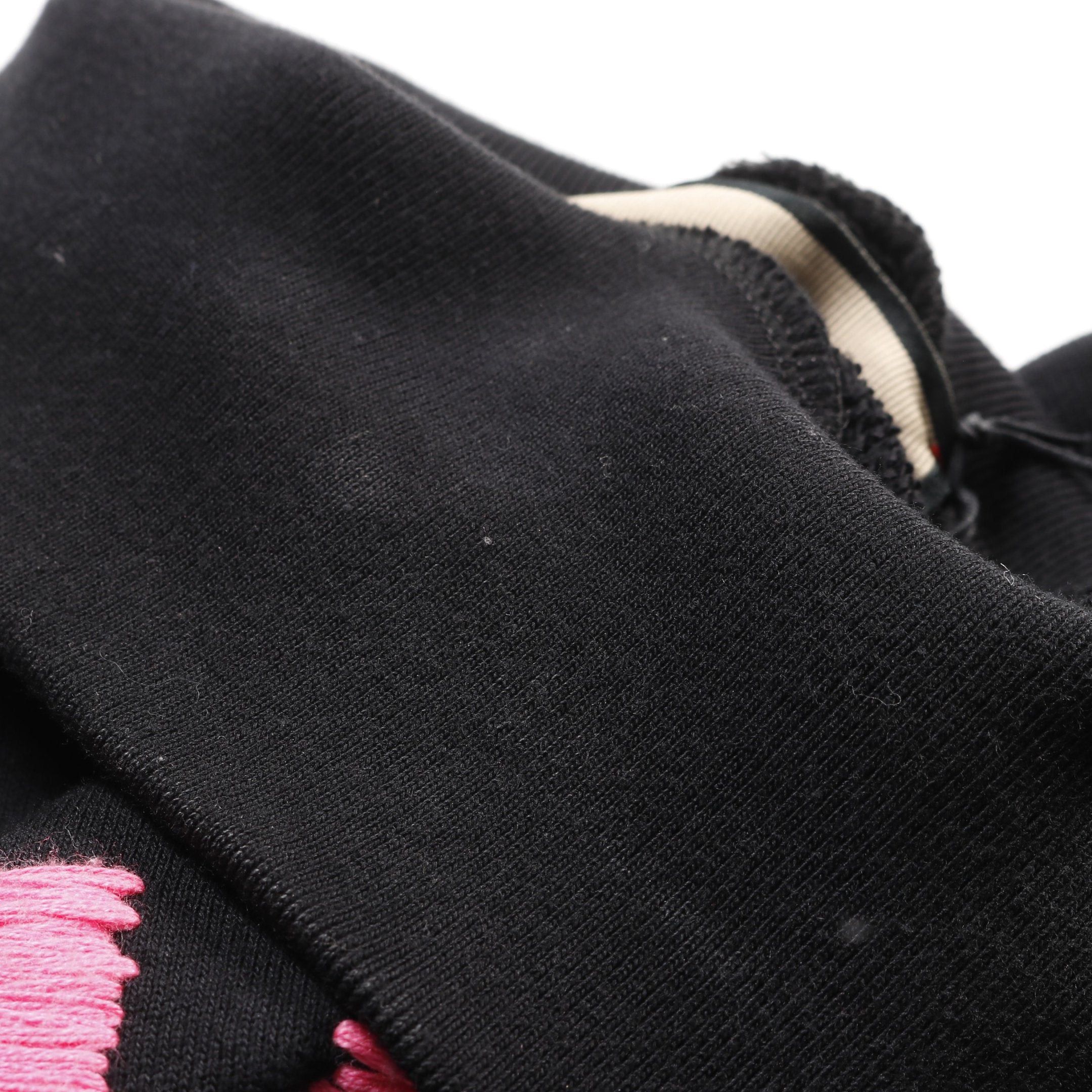 Gucci Gucci Sweatshirt Turtleneck Logo Embroidery Cotton Black Size ONE SIZE - 5 Thumbnail