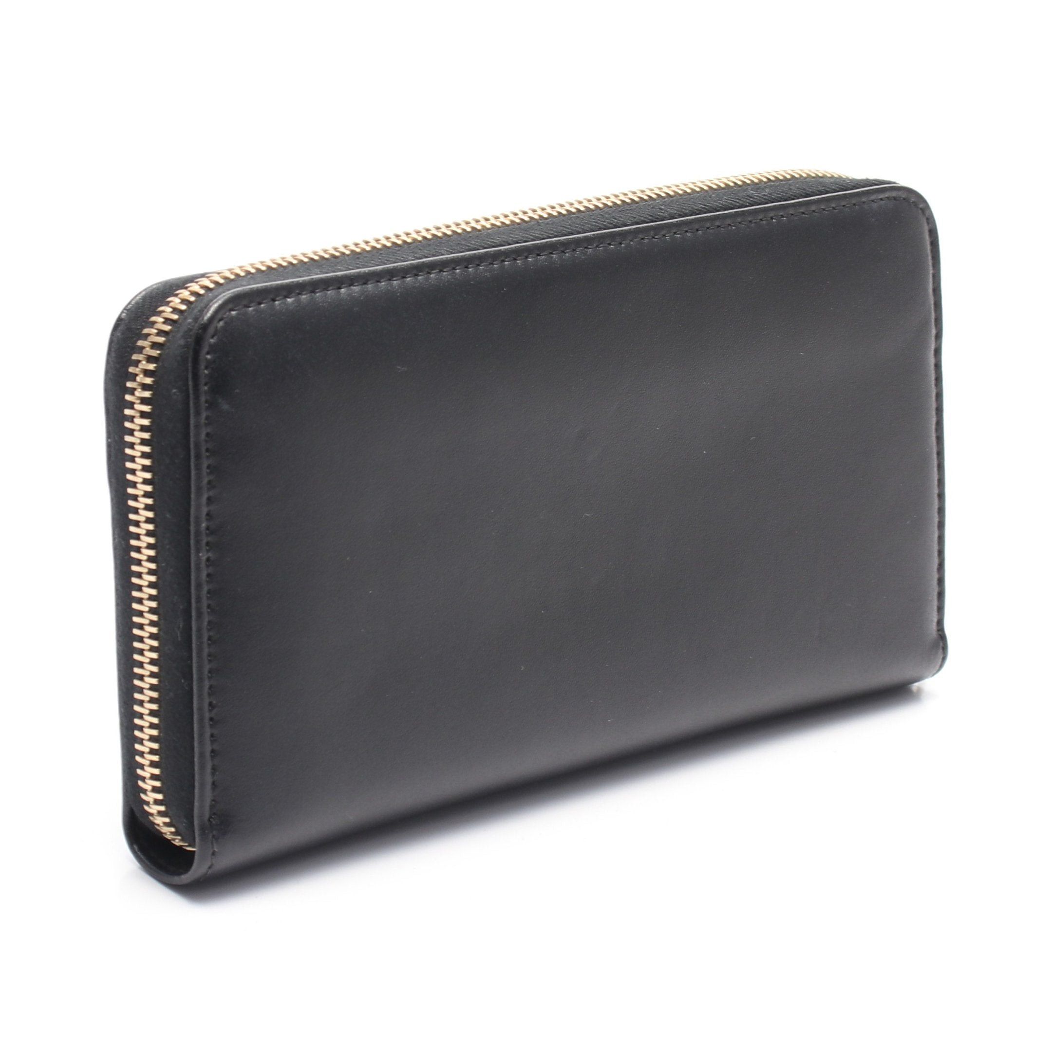 Fendi Fendi By The Way Round Zipper Long Wallet Leather Black Size ONE SIZE - 2 Thumbnail