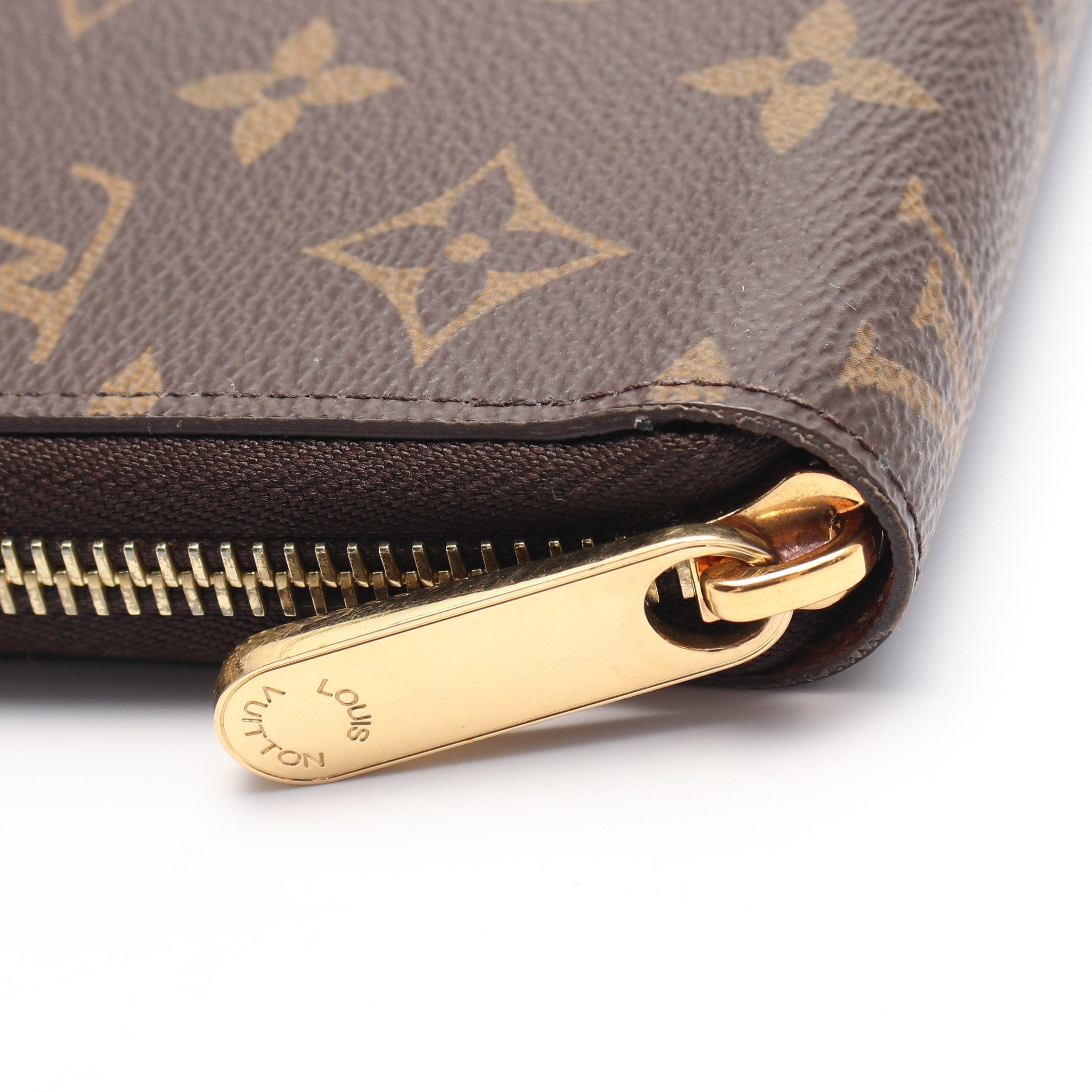 Louis Vuitton Louis Vuitton Zippy Wallet Monogram Round Zipper Long Brown Size ONE SIZE - 7 Thumbnail