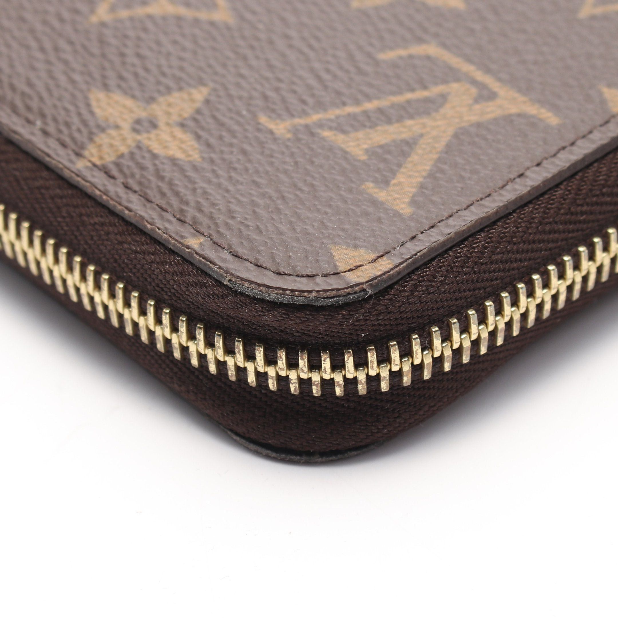 Louis Vuitton Louis Vuitton Zippy Wallet Monogram Round Zipper Long Brown Size ONE SIZE - 6 Thumbnail