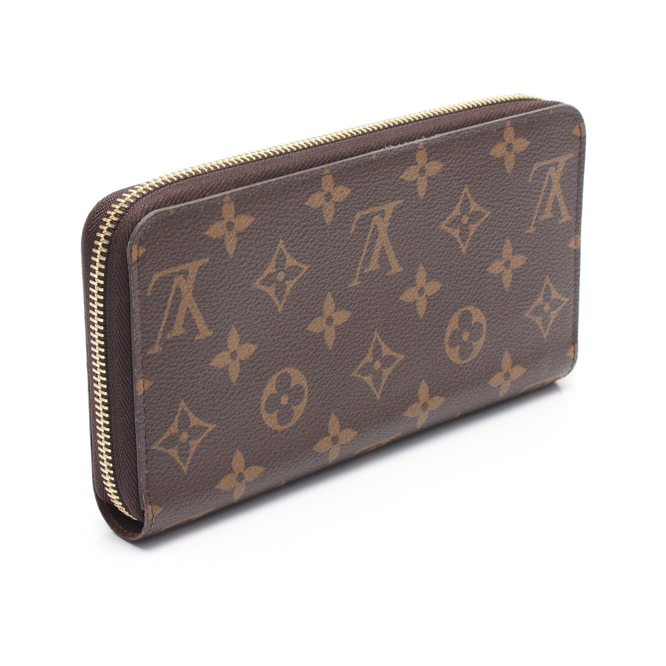 Louis Vuitton Louis Vuitton Zippy Wallet Monogram Round Zipper Long Brown Size ONE SIZE - 2 Thumbnail