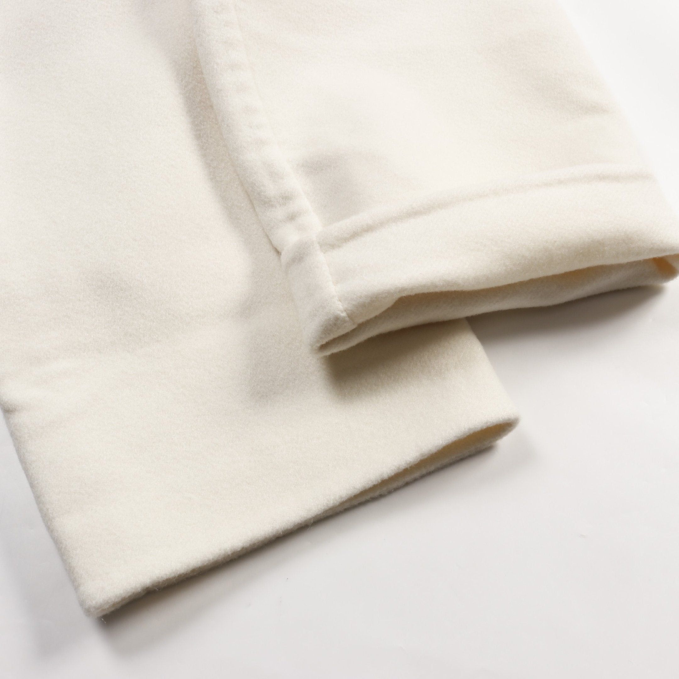 Hermes Hermes Serie Button Short Coat Jacket Cashmere Off White Size ONE SIZE - 7 Thumbnail