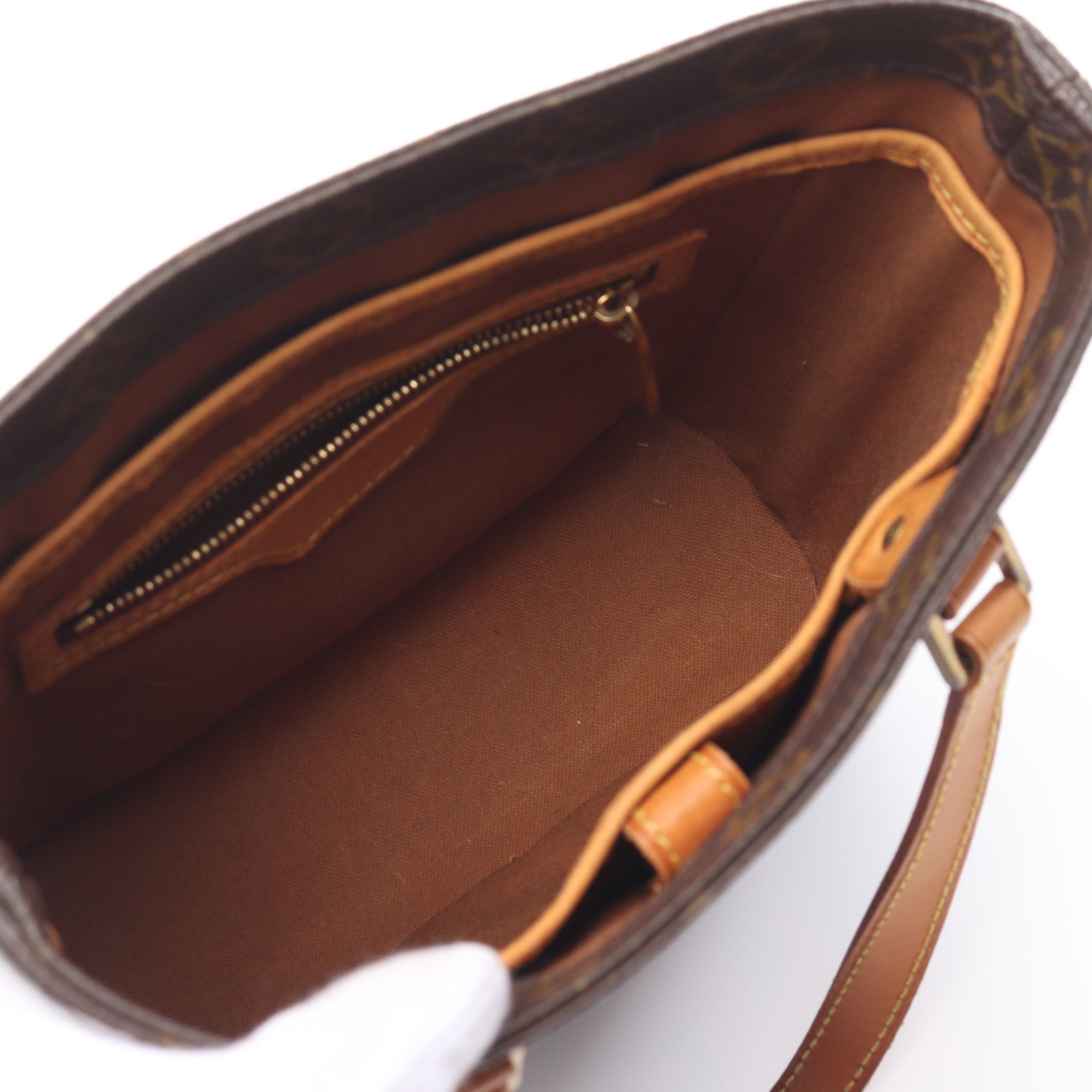 Louis Vuitton Louis Vuitton Vavin Pm Monogram Handbag Leather Brown Size ONE SIZE - 3 Thumbnail