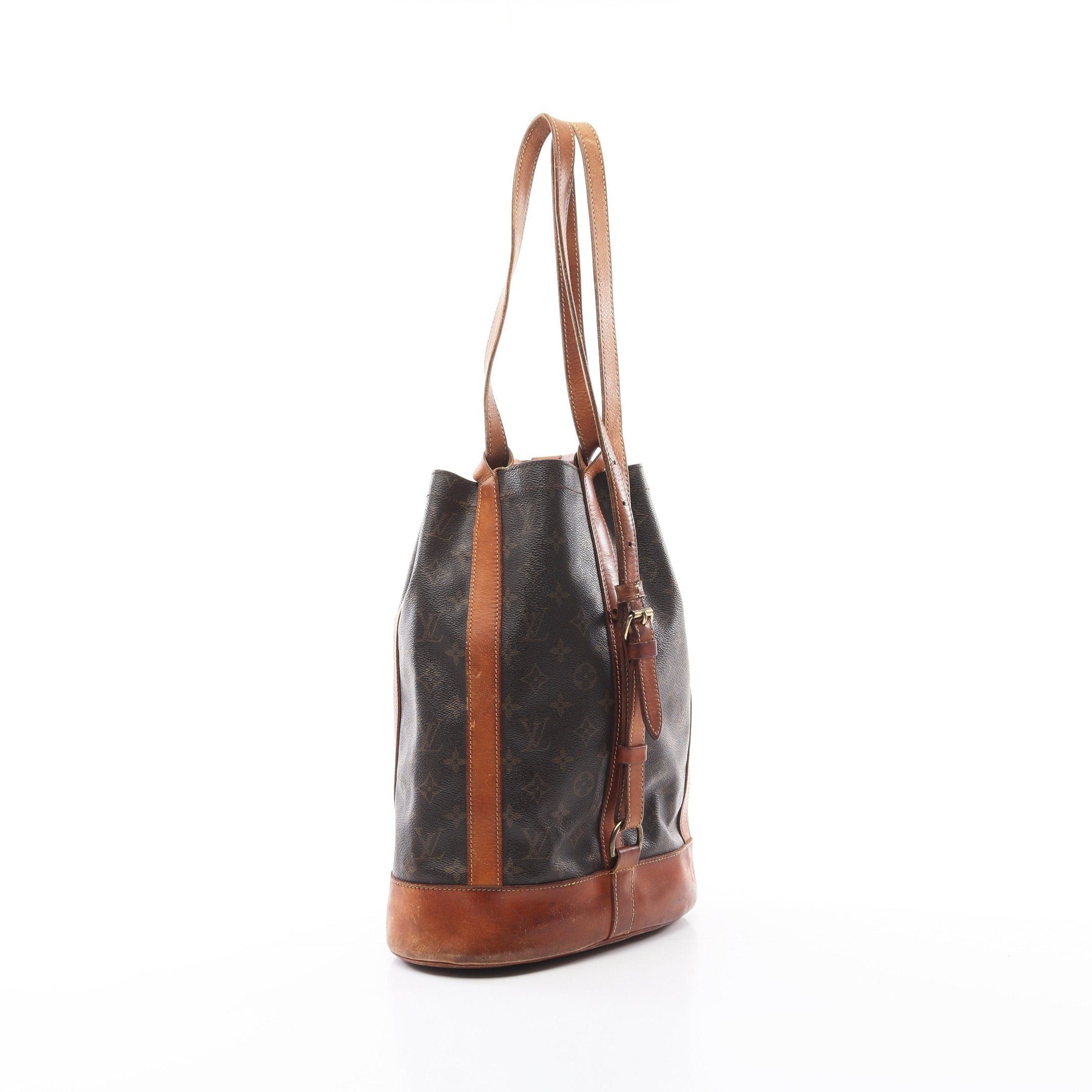 Louis Vuitton Louis Vuitton Randonnee Pm Monogram Shoulder Bag Leather Brown Size ONE SIZE - 2 Thumbnail