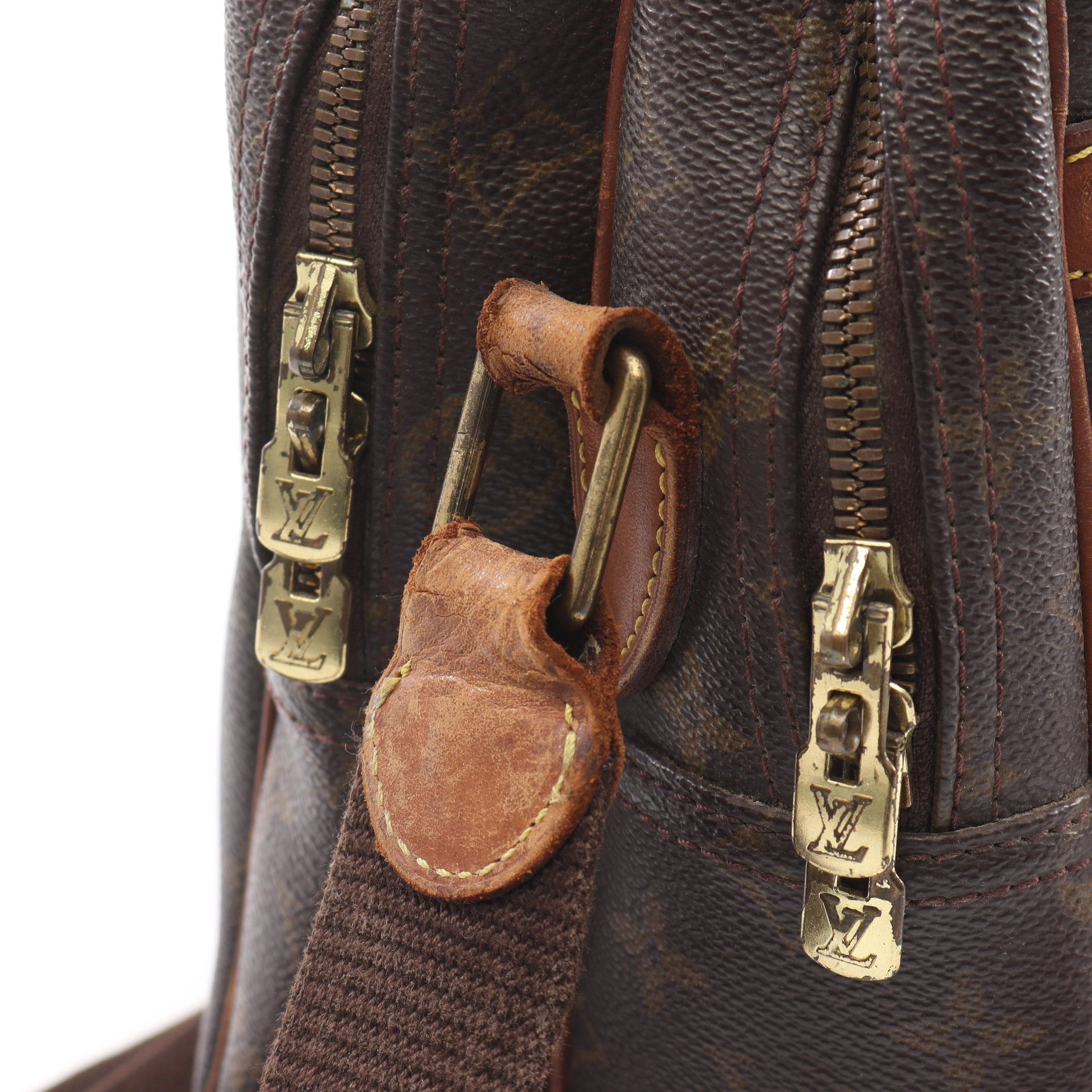 Louis Vuitton Louis Vuitton Reporter Gm Monogram Shoulder Bag Leather Brown Size ONE SIZE - 13 Thumbnail