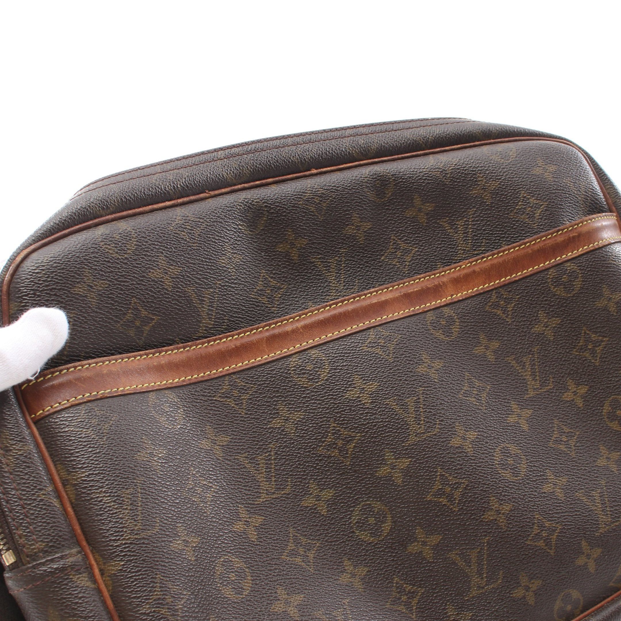 Louis Vuitton Louis Vuitton Reporter Gm Monogram Shoulder Bag Leather Brown Size ONE SIZE - 11 Thumbnail