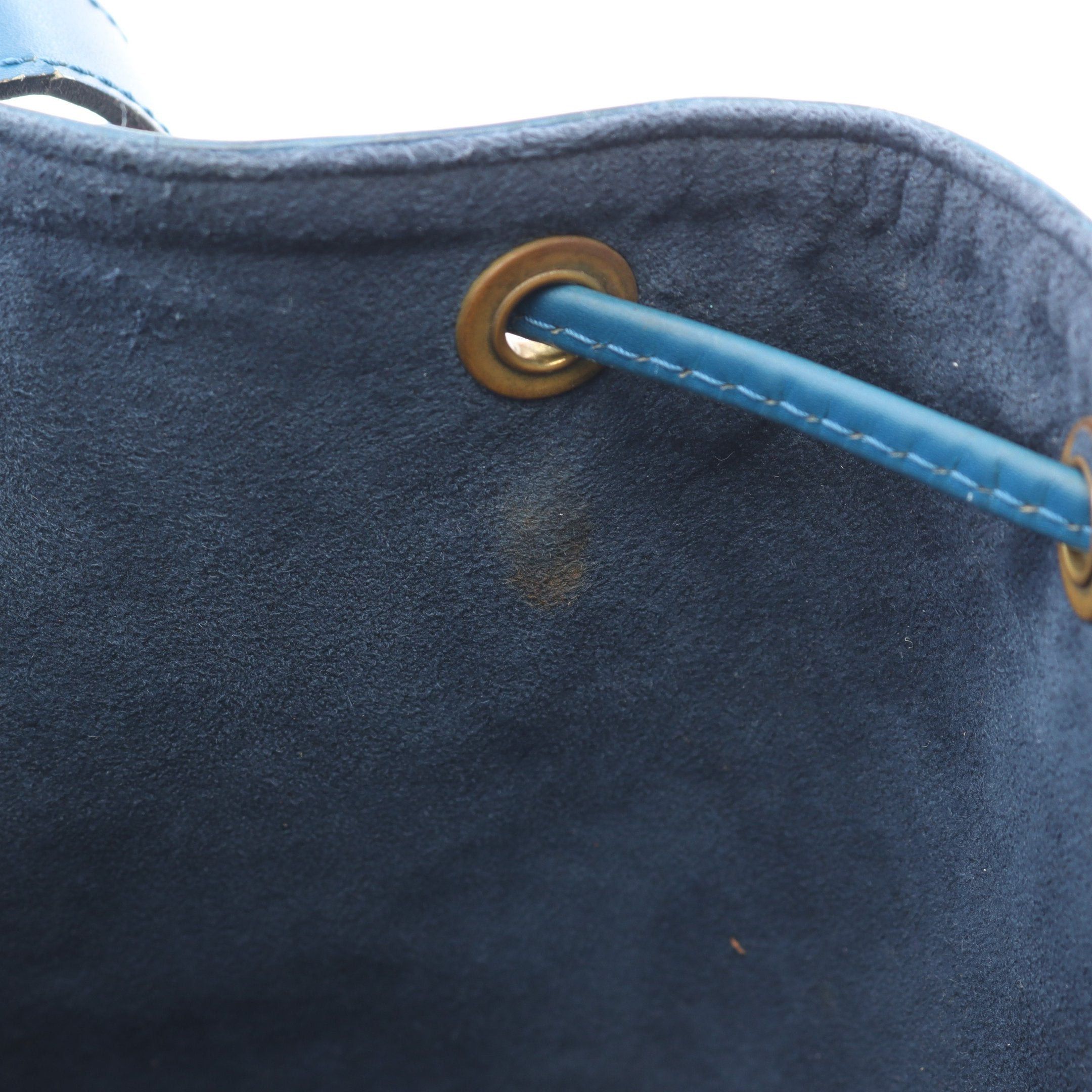 Louis Vuitton Louis Vuitton Peti Noe Epi Toledo Blue Shoulder Bag Leather Size ONE SIZE - 13 Thumbnail