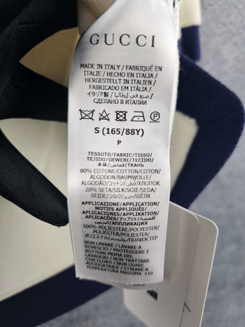 Gucci Gucci Short Sleeve Embroidered Top Size US S / EU 44-46 / 1 - 8 Thumbnail