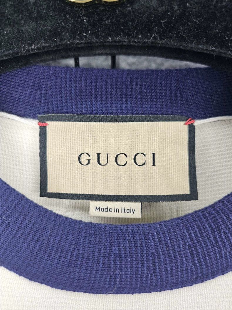 Gucci Gucci Short Sleeve Embroidered Top Size US S / EU 44-46 / 1 - 7 Thumbnail
