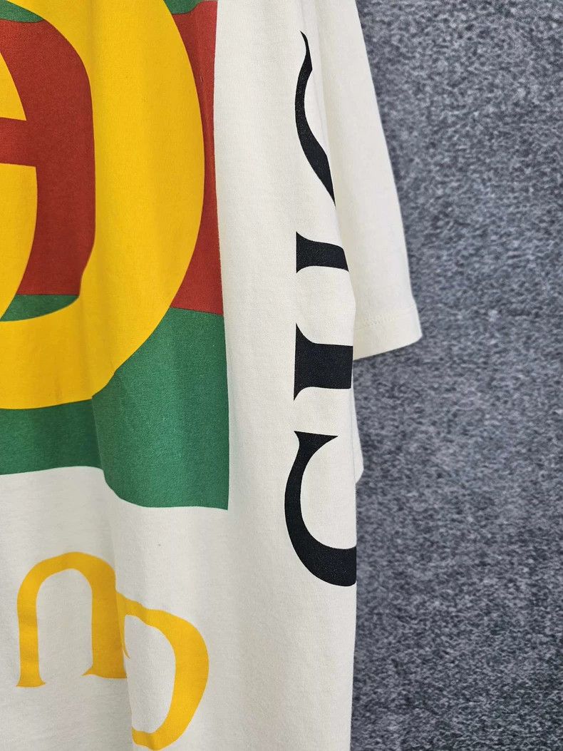 Gucci Gucci Logo Crew Neck T-Shirt Size US S / EU 44-46 / 1 - 6 Thumbnail