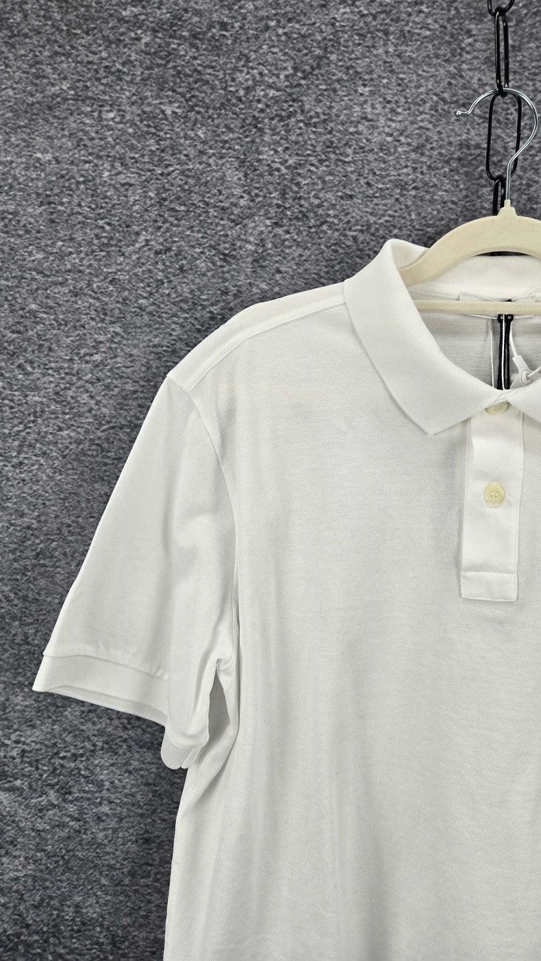 Prada White Prada Polo Shirt in Size XL Size US XL / EU 56 / 4 - 3 Thumbnail