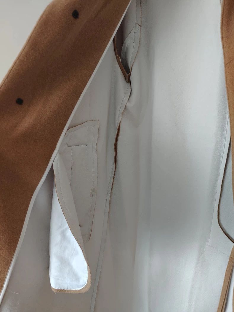 Dries Van Noten Dries Van Noten Camel Coat for Fall Winter Size US XL / EU 56 / 4 - 3 Thumbnail