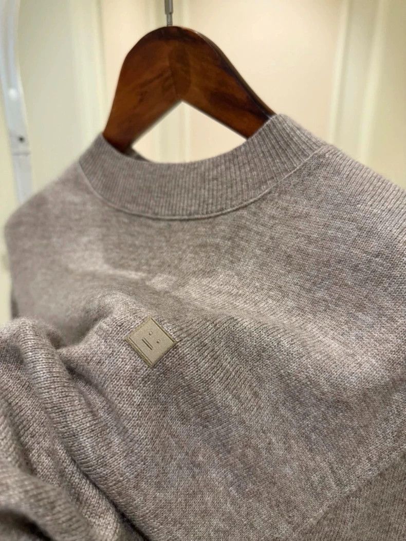 Acne Studios Acne Studios Wool Blend Sweater with Smiley Face Size US S / EU 44-46 / 1 - 4 Thumbnail