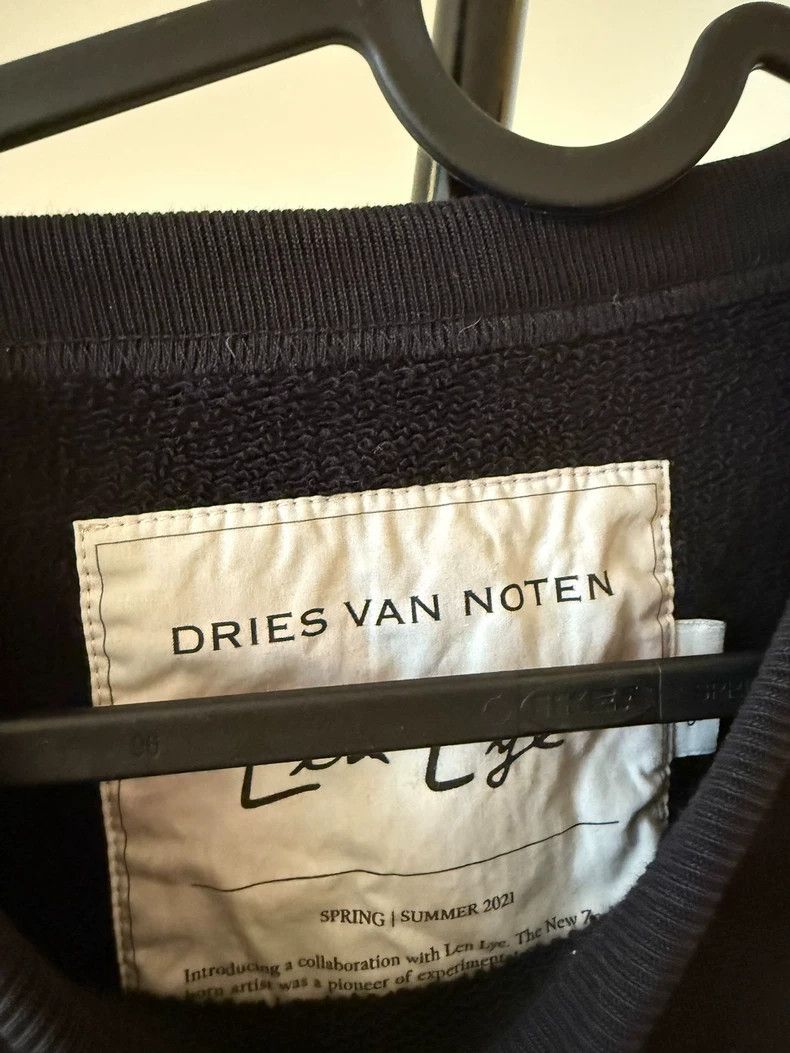 Dries Van Noten Dries Van Noten Black Sweatshirt Size US L / EU 52-54 / 3 - 5 Thumbnail