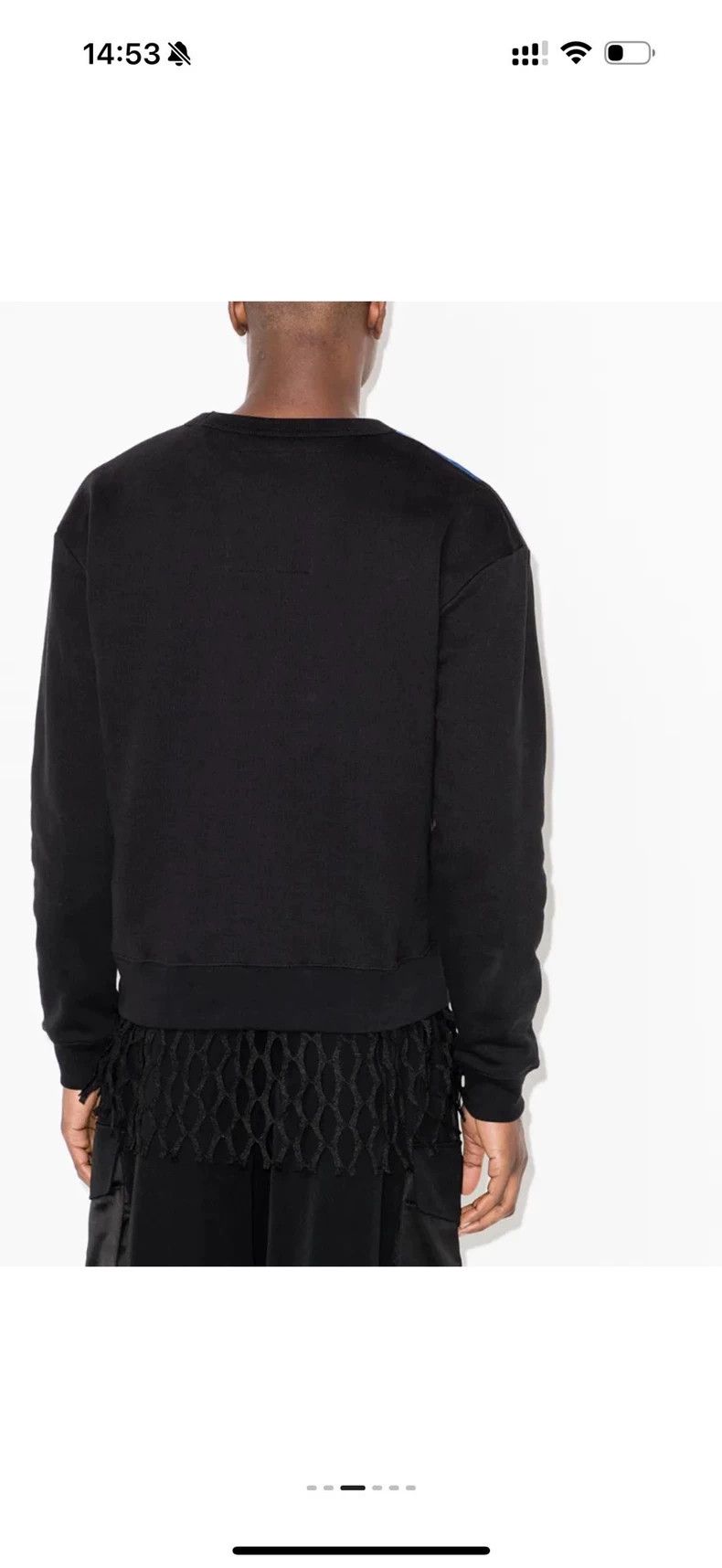 Dries Van Noten Dries Van Noten Black Sweatshirt Size US L / EU 52-54 / 3 - 2 Thumbnail