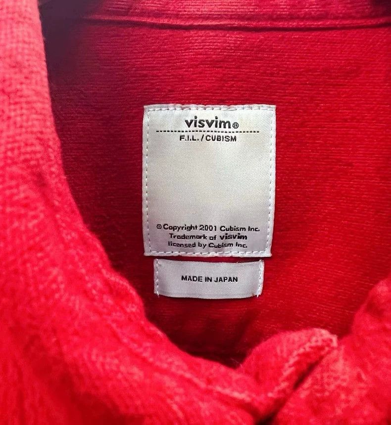 Visvim Red Elk Flannel Shirt by Visvim Size US M / EU 48-50 / 2 - 5 Thumbnail