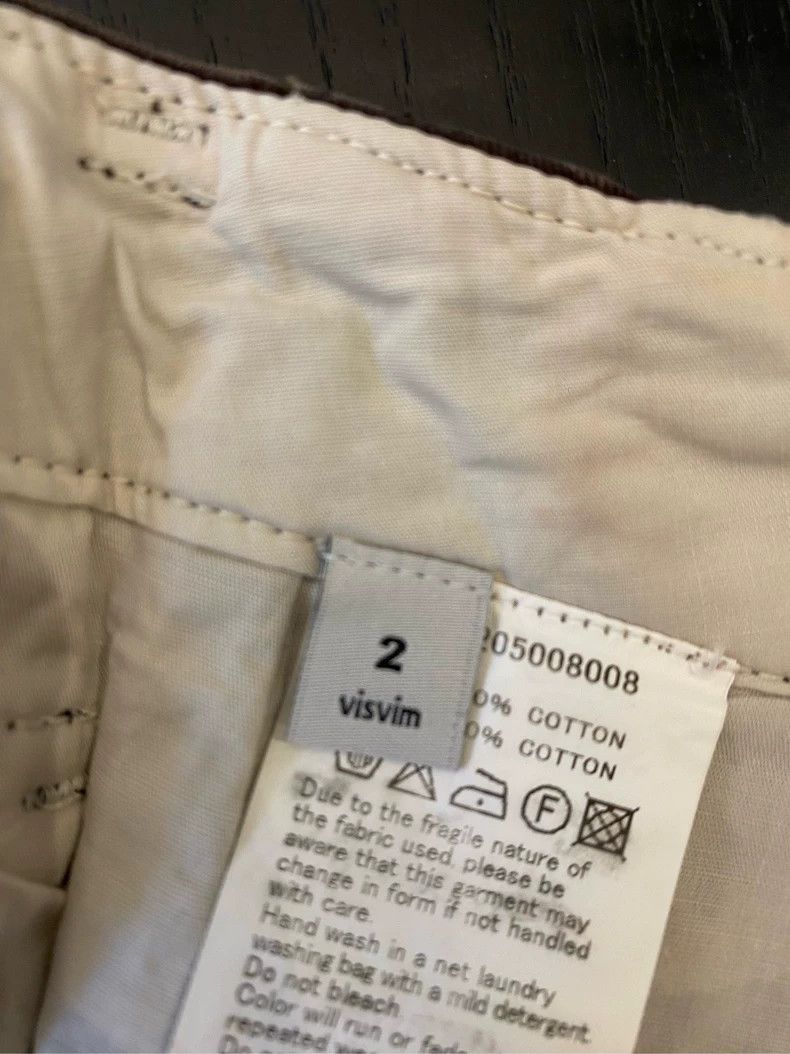 Visvim Brown Visvim Denim Pants Size 2 Size US 32 / EU 48 - 4 Thumbnail