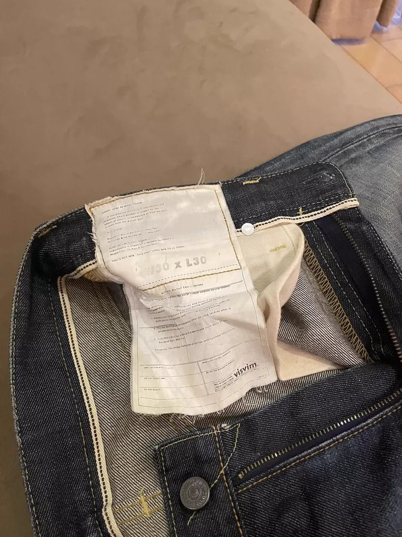 Visvim Visvim Non-Washed Jeans in Excellent Condition Size US 30 / EU 46 - 3 Thumbnail