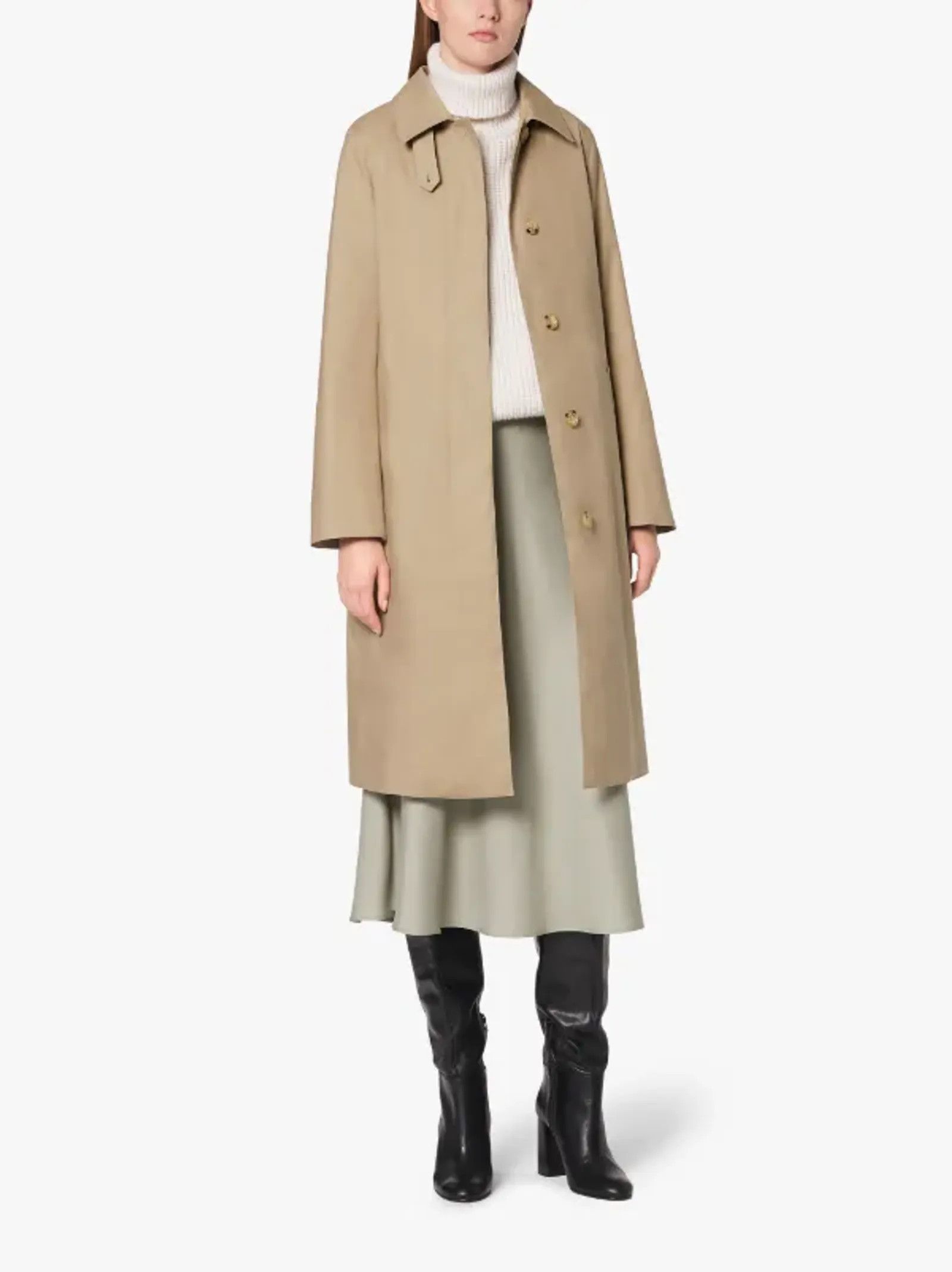Mackintosh Mackintosh DUNKELD fawn Raintec Trenchcoat Size M / US 6-8 / IT 42-44 - 5 Thumbnail